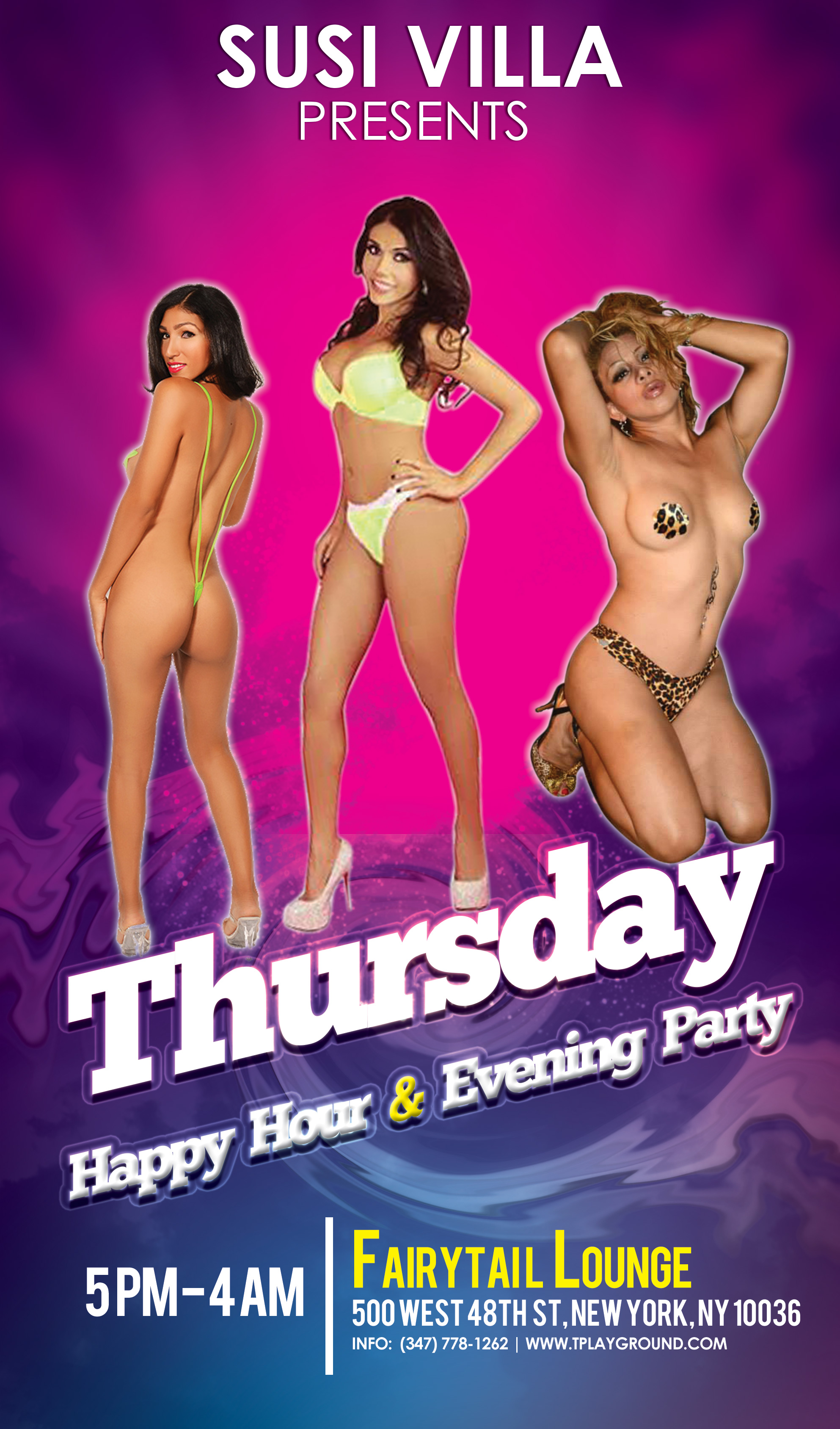 Thursday Susi Villa TS Party @ Fairytail Lounge